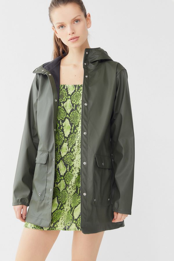 winter fashion raincoat