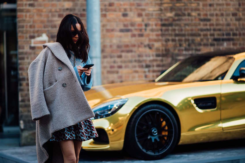 Mercedes-Benz Fashion Week Australia Wednesday Street Style scene