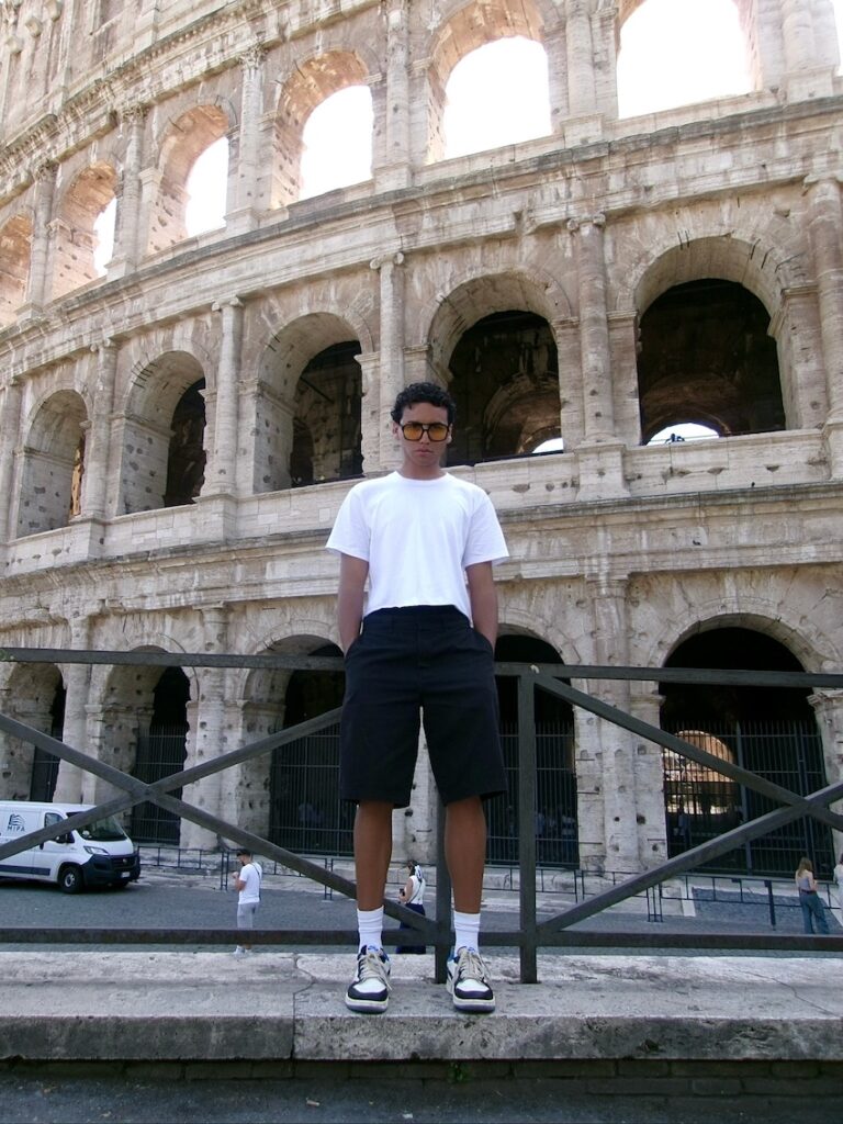 Lindyn Rowland at the Colosseum